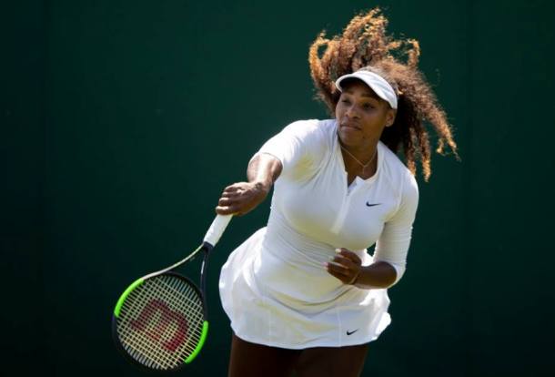 Serena Williams a câştigat până acum de şapte ori trofeul la Londra (sursa foto: Facebook Wimbledon)