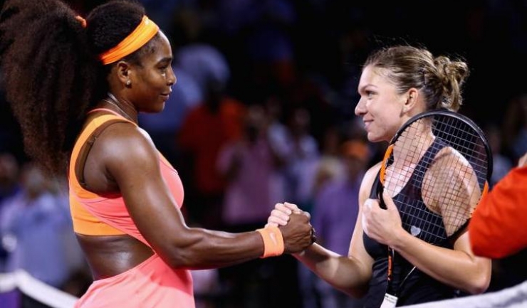 Serena Williams şi Simona Halep