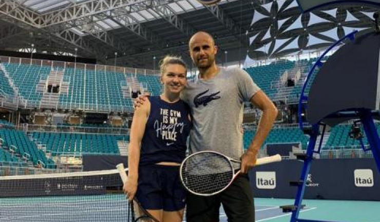 Simona Halep şi Marius Copil sunt pregătiţi pentru meciurile de la Miami Open (sursa foto: Facebook Simona Halep)