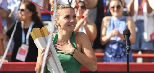 Simona Halep a reeditat victoria din 2016 la Rogers Cup (sursa foto: www.wtatennis.com)