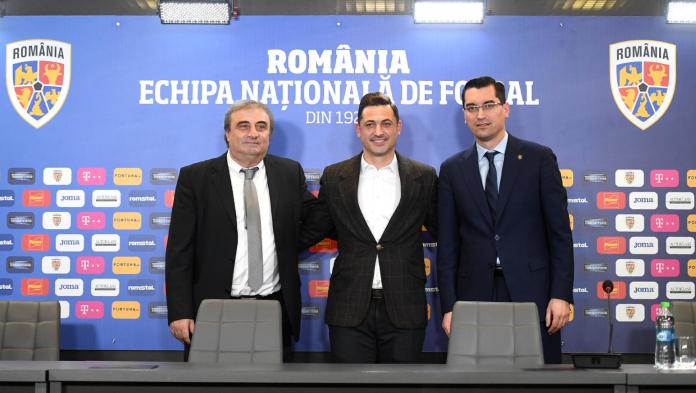 Mihai Stoichiță, Mirel Rădoi şi Răzvan Burleanu (sursa foto: www.frf.ro)