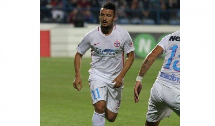 Constantin Budescu a marcat golurile echipei bucureştene în prima repriză a partidei de joi seară