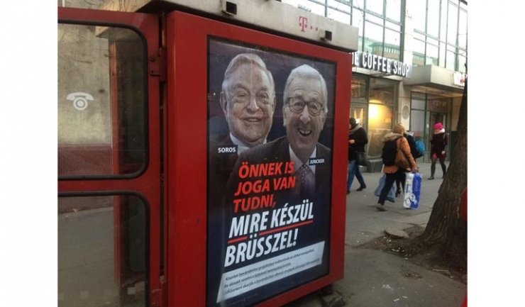 Locul lui Junker în posterele anti-CE, realizate la iniţiativa premierului Ungariei, Viktor Orban, va fi luat de prim-vicepreşedintele CE, Frans Timmermans