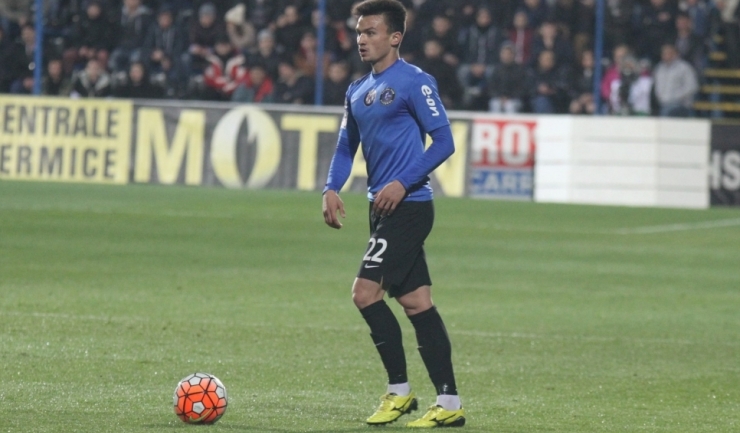 Cristi Ganea, fundaşul stânga al Viitorului, a debutat în echipa naţională