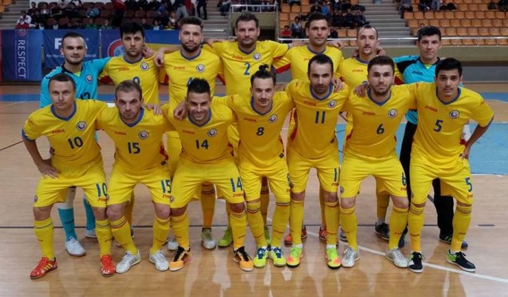 Echipa națională de futsal a României va fi gazdă în Turul Principal din calificările pentru EURO 2018