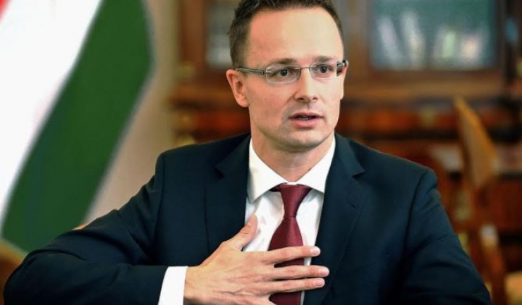 : Ministrul de externe ungar Peter Szijjarto: 