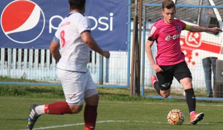 Alexandru Cicâldău, căpitanul lui FC Viitorul II, a realizat o „dublă” în meciul de vineri