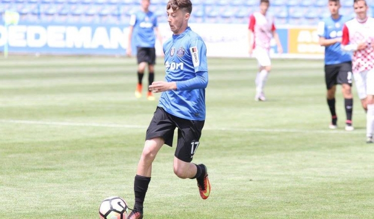 Mircea Manole a marcat primul gol în amicalul Viitorul II - Înainte Modelu