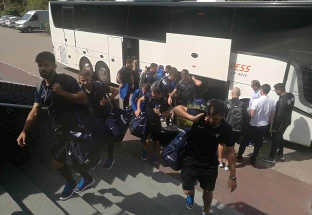 Fotbaliștii constănțeni au ajuns în Olanda (sursa foto: fcviitorul.ro)