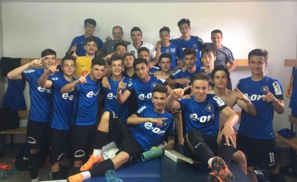 FC Viitorul U17 s-a impus la limită la Arad