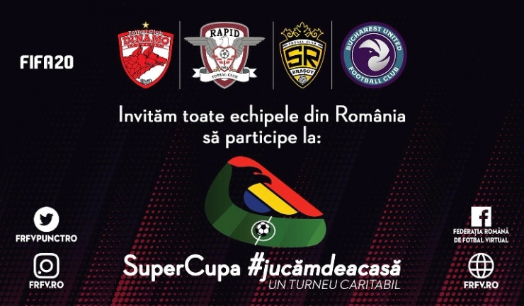 Sursa foto: Facebook Federația Română de Fotbal Virtual