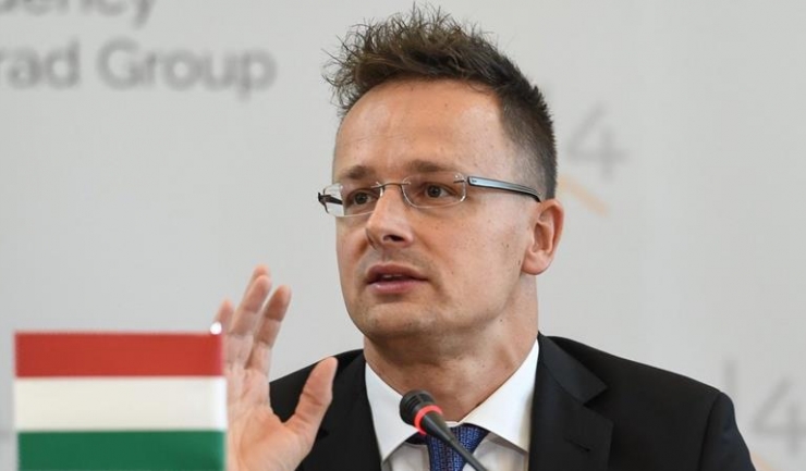 Ministrul de externe ungar Peter Szijjarto: 