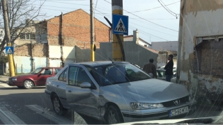 Accident rutier la intersecția străzilor Nicolae Iorga și Maramureș