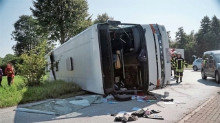 Accident tragic în Germania! Zeci de victime, printre care și români