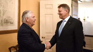 Președintele Iohannis s-a întâlnit cu secretarul de stat american Rex Tillerson