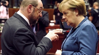 Merkel și Schulz se vor confrunta într-o unică dezbatere televizată