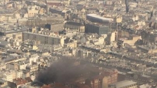 Explozie în centrul Parisului din cauza unei scurgeri de gaz