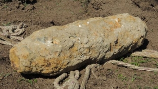 Proiectil de aviație de 250 de kilograme, găsit în zona Portului Giurgiu