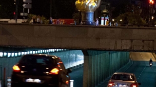 Patru răniți la Paris, într-un tunel rutier cu înălțime inferioară