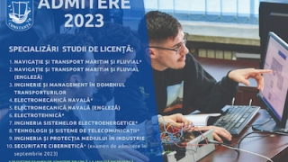 Universitatea Maritimă din Constanța a început înscrierile pentru Admiterea 2023