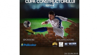A doua ediţie a „Cupei Constructorului” la minifotbal