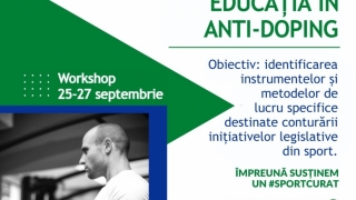 Workshop cu tema „Educația Anti-Doping” la Constanța