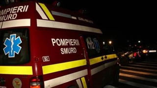 Un autoturism a luat foc în Mamaia
