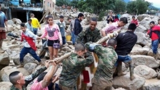 Cel puțin 254 de morţi şi sute de răniţi, după o alunecare de teren în Columbia