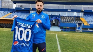 Andrei Ciobanu, meciul 100 în tricoul Viitorului Constanța