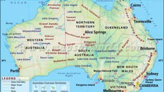 Australia își schimbă din nou coordonatele din cauza mişcării plăcilor tectonice