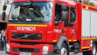 Incendiu la Parcul industrial Ghimbav! Zeci de persoane au fost evacuate!