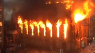Incendiul de la biserica ortodoxă din New York, cercetat de pompieri