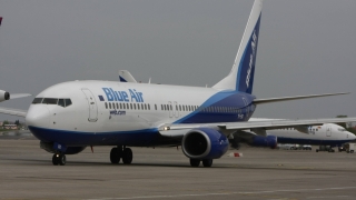 Zborul București - Bruxelles al companiei Blue Air a fost redirecționat către Liege