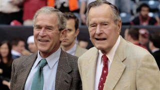 Foștii președinți Bush nu îl sprijină pe Trump în campania electorală