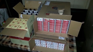 20.000 de țigări de contrabandă, confiscate de polițiști
