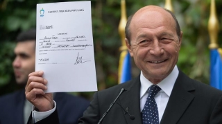 Băsescu, reales la al II-lea Congres