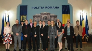 Sediul Poliției Române, vizitat de 12 studenți germani
