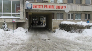 Căile de acces în Spitalul Județean Constanța, deszăpăzite!
