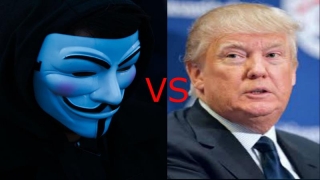 Anonymous îi declară război total lui Donald Trump