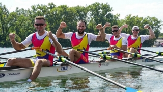 Canotorii tricolori au calificat barca de 4 vâsle masculin la Jocurile Olimpice