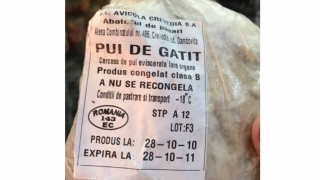 ÎNGRIJORĂTOR! Carne de pui expirată de 6 ani, într-un magazin din județul Constanța