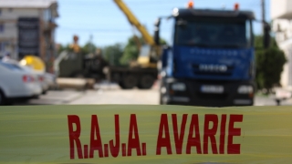 Trafic blocat și redirecționat pe Nicolae Iorga, din cauza unei avarii RAJA