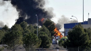 Avion francez prăbușit în Spania