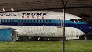 Avionul candidatului republican la vicepreşedinţia SUA a ieşit de pe pistă la New York
