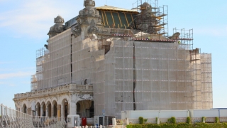 Stadiul lucrărilor de reparații la Cazinoul din Constanța