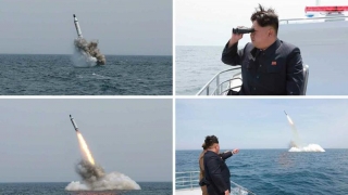Coreea de Nord a testat un motor de rachetă cu combustibil solid