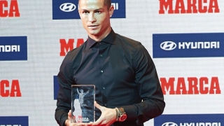 Cristiano Ronaldo, câștigătorul premiului „Alfredo Di Stefano“