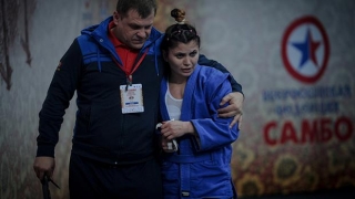 Daniela Hondiu-Poroineanu, pe podium la Openul de sambo al Belarusului