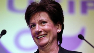 Diane James i-a luat locul lui Nigel Farage la conducerea UKIP