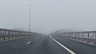 Ceață pe Autostrada A2 București – Constanța
